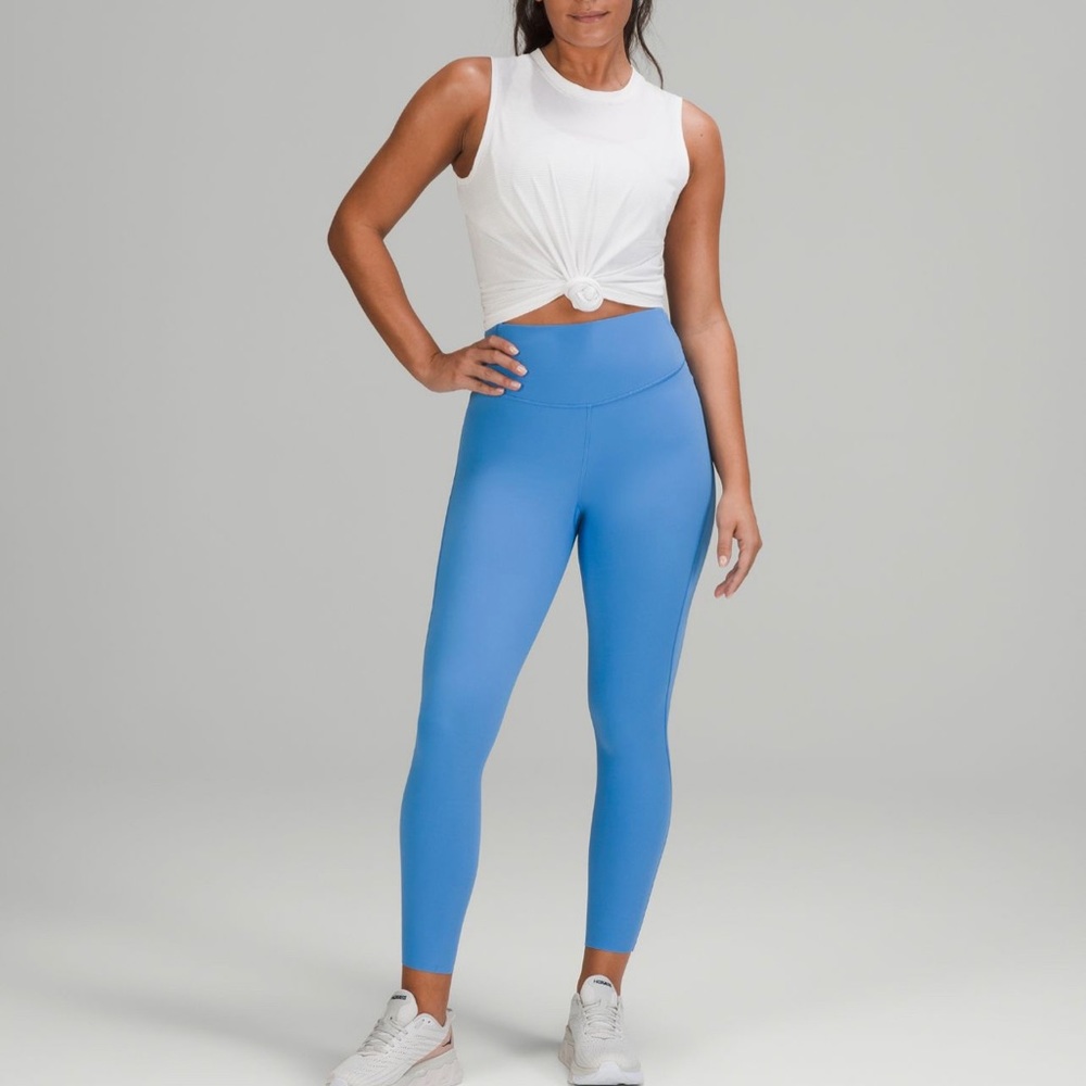 Ribbed Base Pace Lululemon Leggings 25”